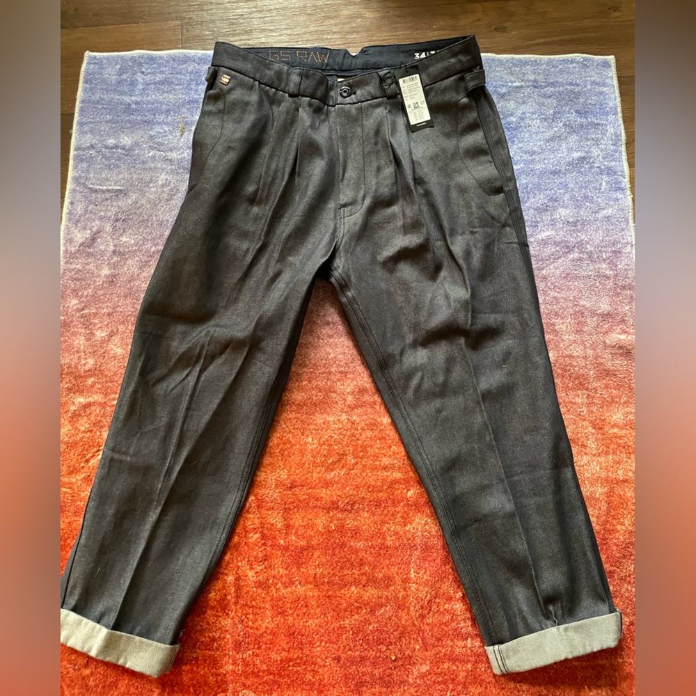 G-Star Varve Relaxed Pleated Jeans